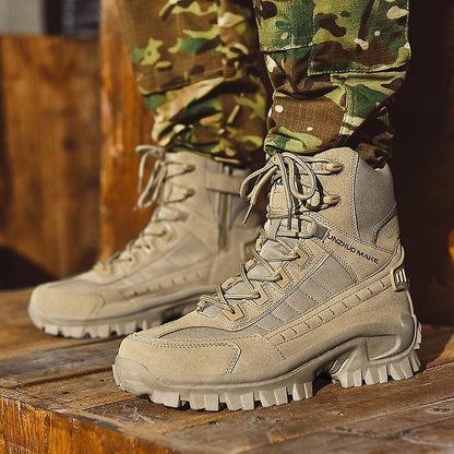 Kvinnors Vinterstövlar Militärstil 0