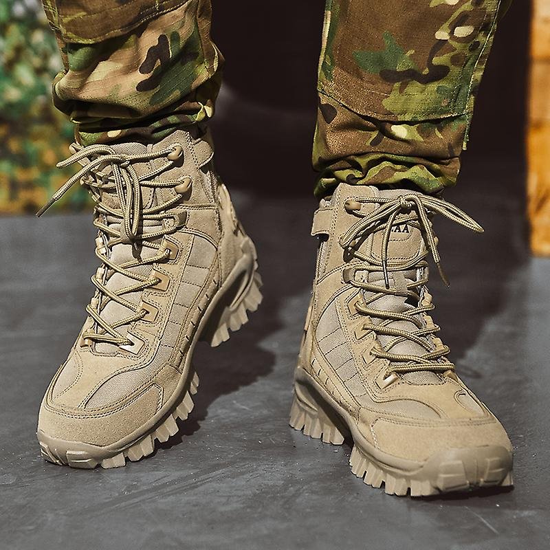 Kvinnors Vinterstövlar Militärstil 9