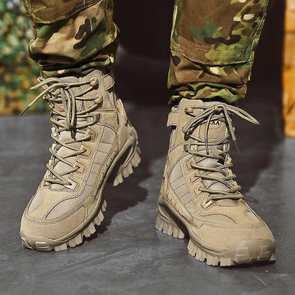 Kvinnors Vinterstövlar Militärstil 9