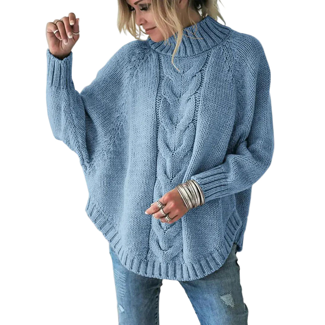 Kvinnors Vintertröja Med Rund Hals 0