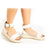 Kvinnors Wedge Sandal Ankelrem Syntetiskt 0