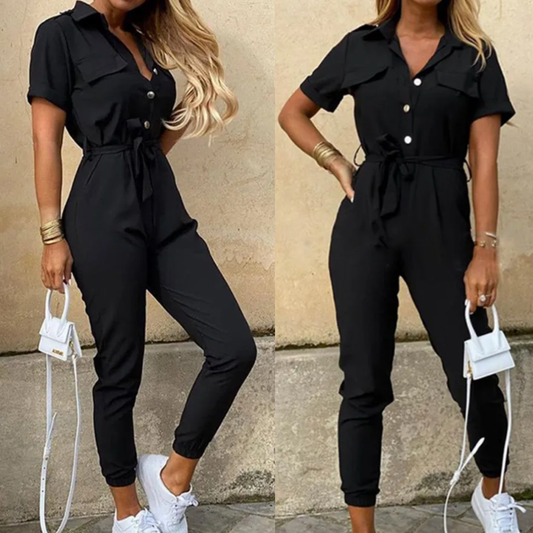 Variant image for Kvinna Jumpsuit Elegant Högkvalitativt Material-1