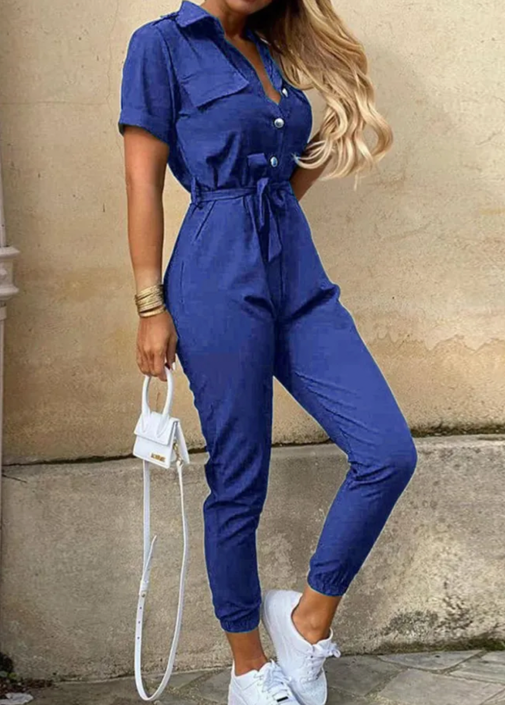 Variant image for Kvinna Jumpsuit Elegant Högkvalitativt Material-49