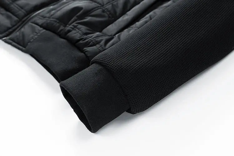 Lång Vinterjacka Dam Quiltad Design med Praktiska Fickor 8