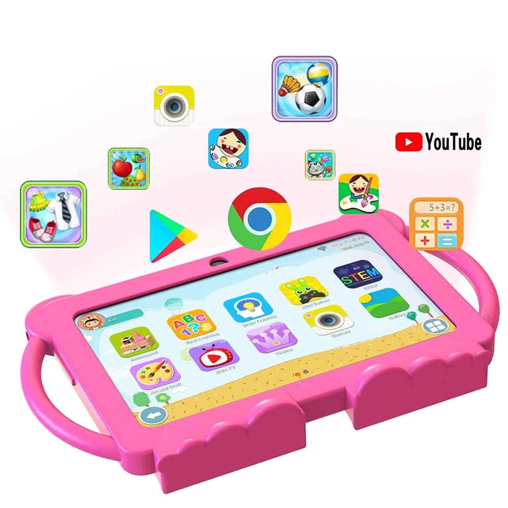 Lärande surfplatta för barn 7 tum Android 12 med 32 GB minne 2
