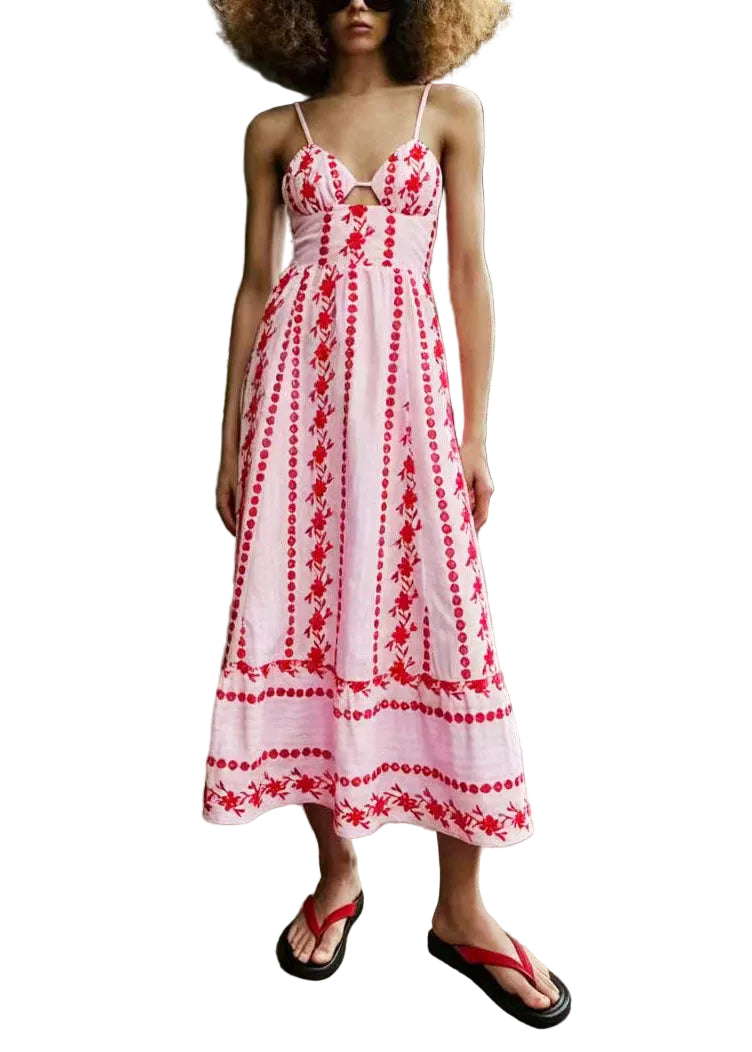 Lindex Dam Klänning Boho Bustier med Spaghettiband 0