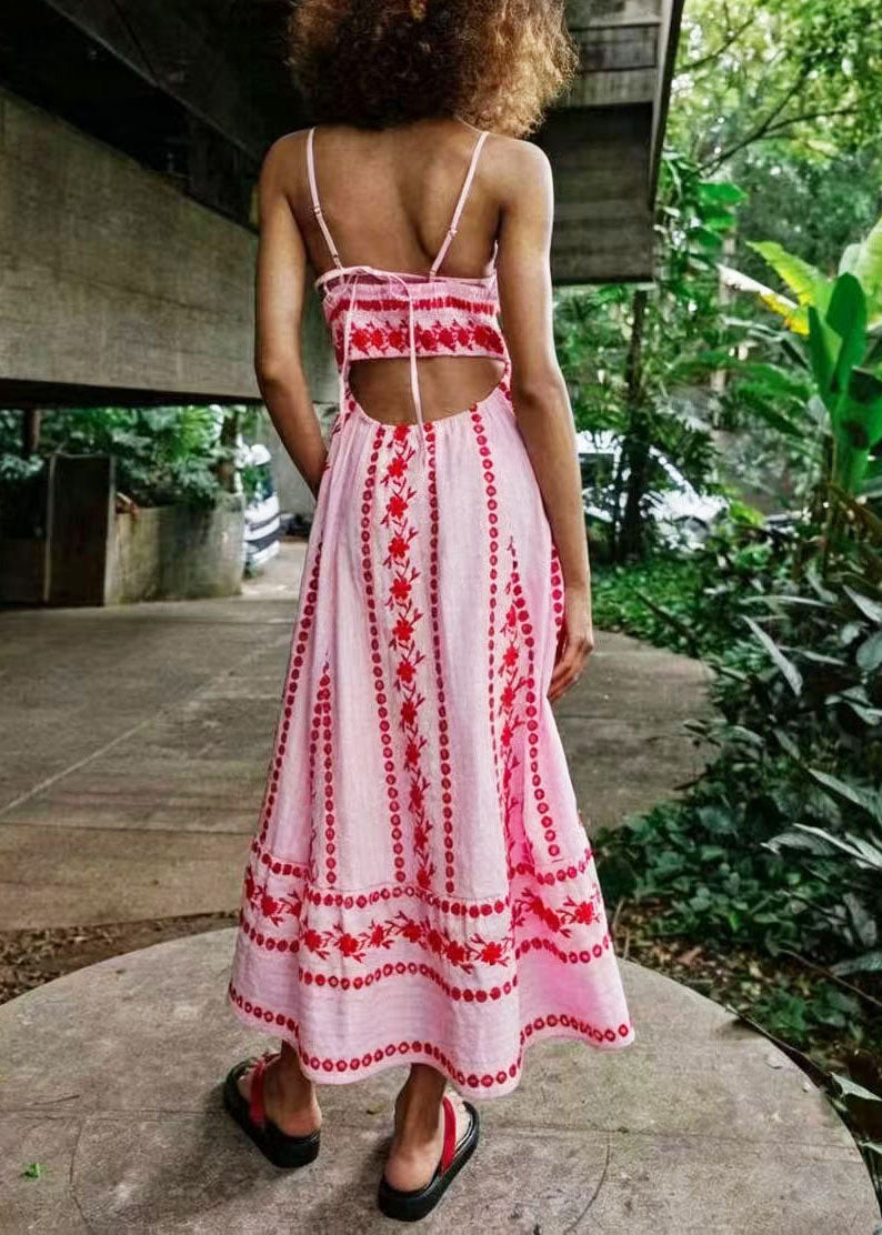 Lindex Dam Klänning Boho Bustier med Spaghettiband 3