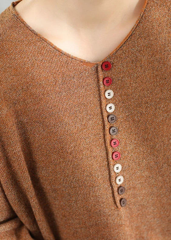 Lindex Dam Tröja Kort Stickad Med Knappar Plus Size 3