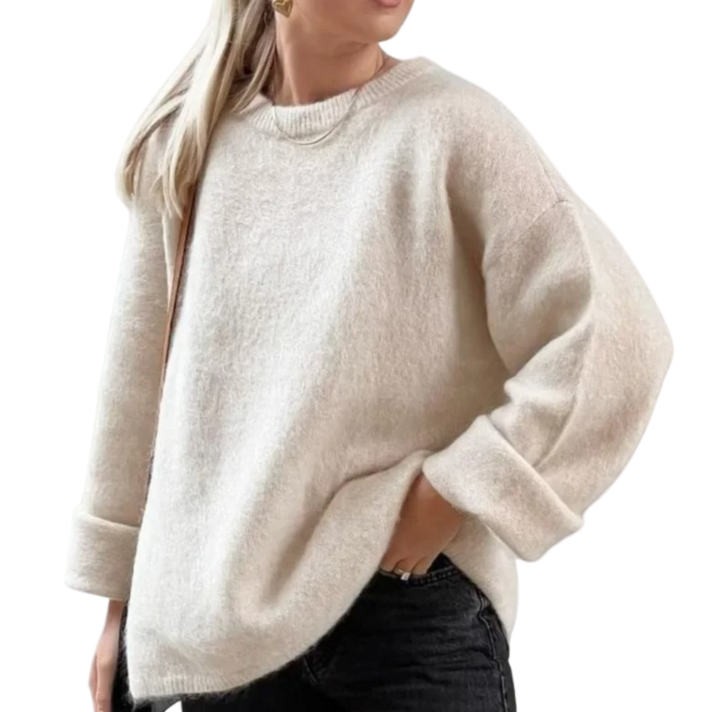 Lindex Dam Tröja Oversized med Långa Ärmar 0