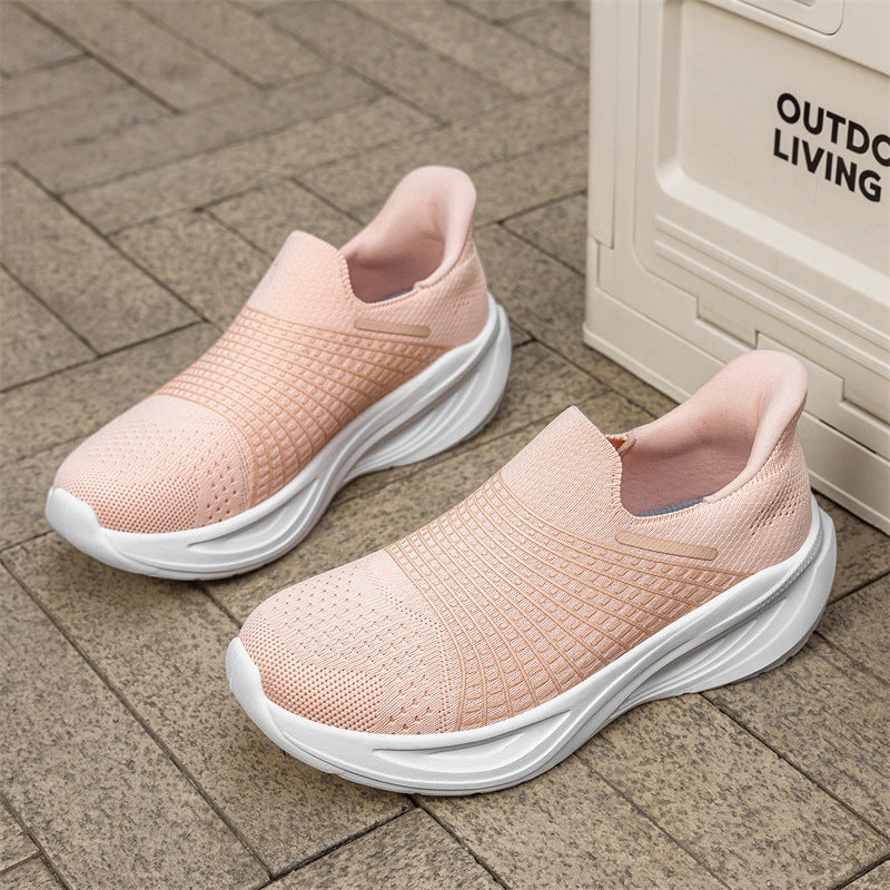 Löparskor Dam Slip-On Ventilerande Design Med Halkfri Sula 4