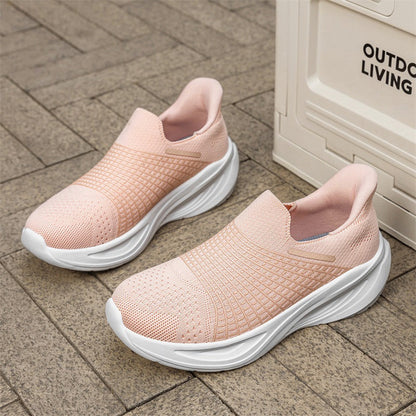 Löparskor Dam Slip-On Ventilerande Design Med Halkfri Sula 4