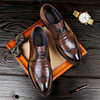 Herrskor i konstläder med elegant design 5