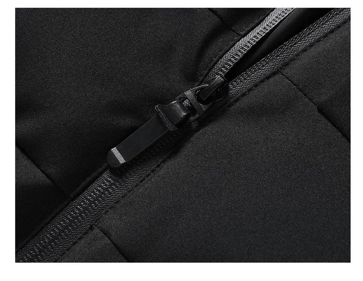 Herr Lång Vindbrytare Modern Hållbart Material-4