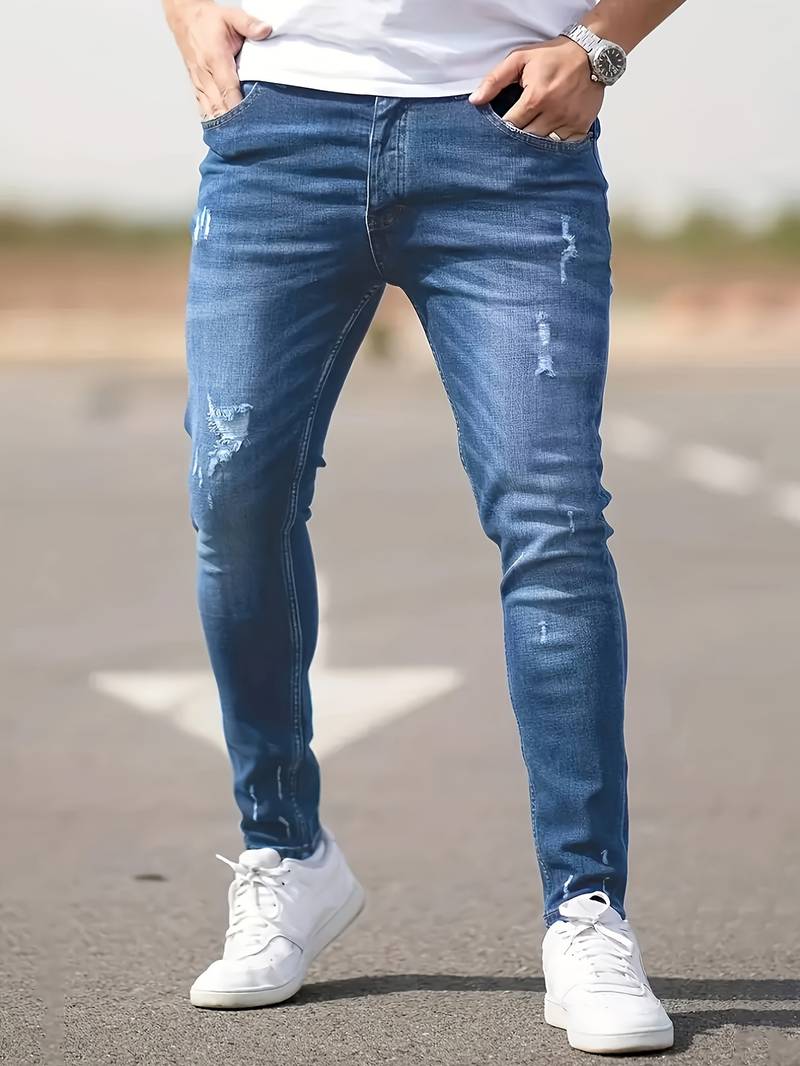 Variant image for Herr Jeans Trasiga Stretch Modern Stil-48