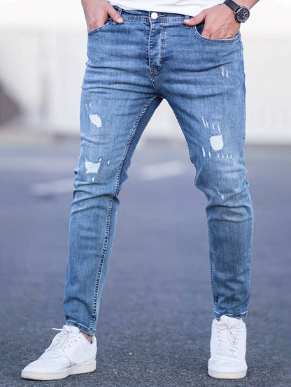 Variant image for Herr Jeans Trasiga Stretch Modern Stil-15