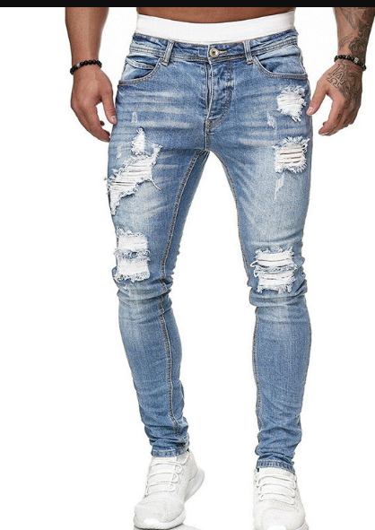 Variant image for Herr Jeans Trasiga Stretch Modern Stil-42