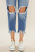 Mamma Jeans Hög Midja Denim Mörk 4