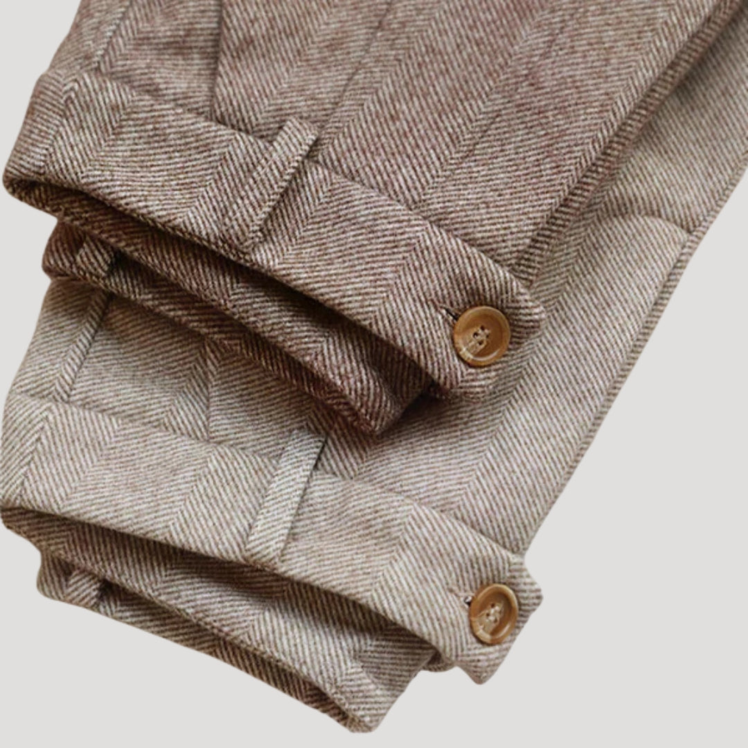 Mäns Ankellånga Byxor Modern Stil 3