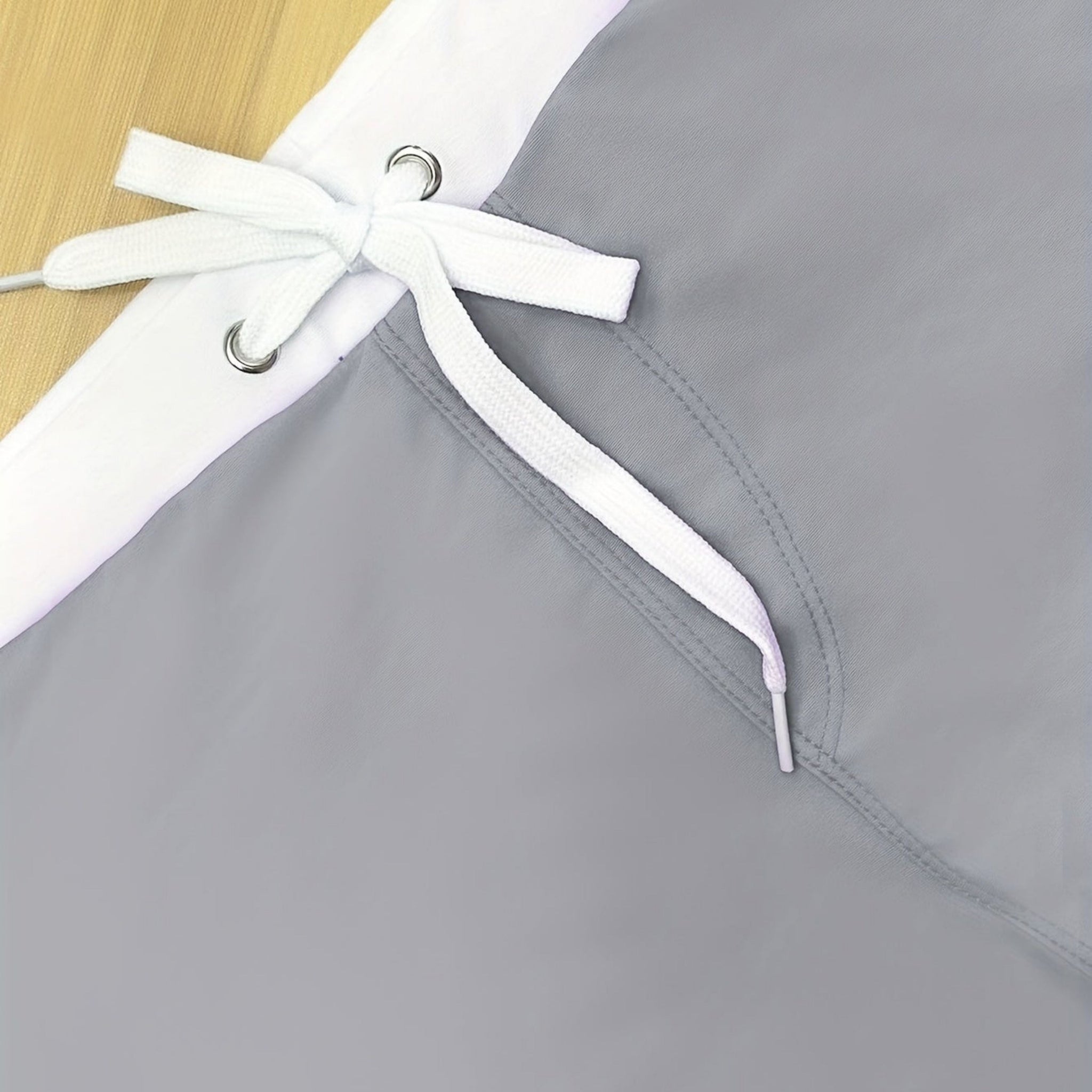 Mäns Badshorts Sportig Stil 2