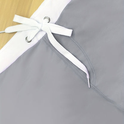 Mäns Badshorts Sportig Stil 2