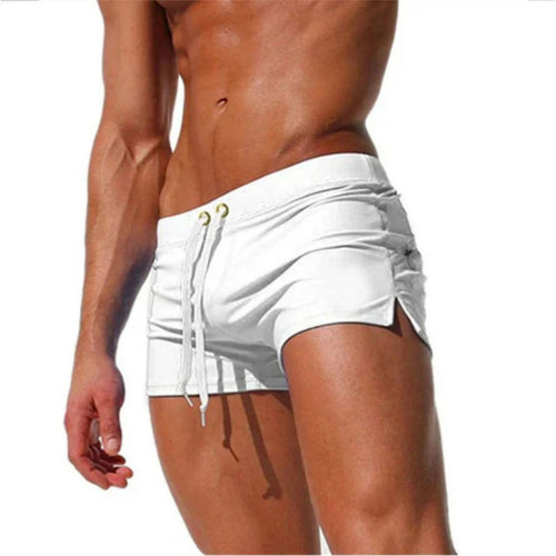 Mäns Badshorts med Dragsko 0