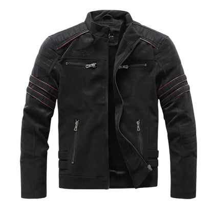 Mäns Bikerjacka Torino Stil 0