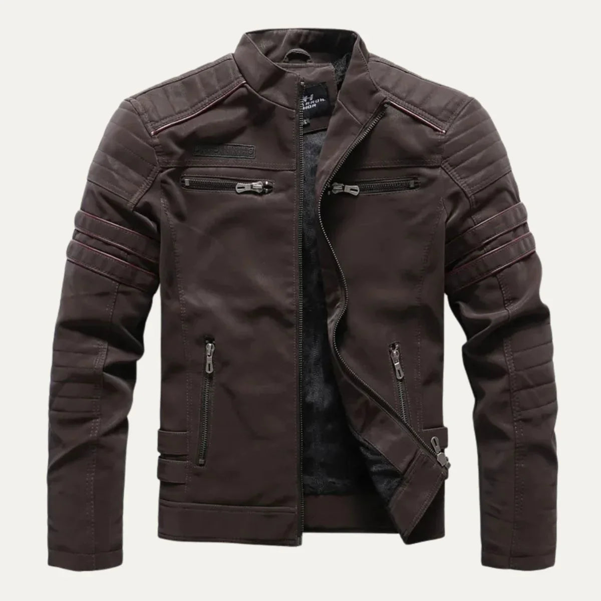 Mäns Bikerjacka Torino Stil 2