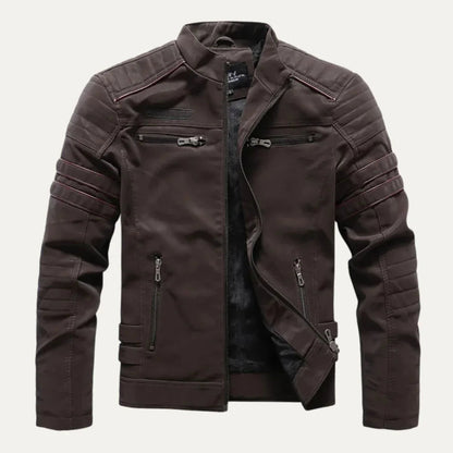Mäns Bikerjacka Torino Stil 2