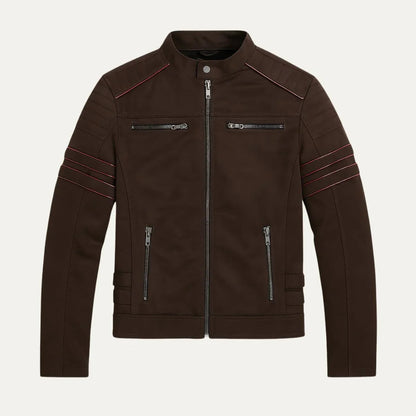 Mäns Bikerjacka Torino Stil 5