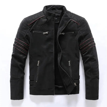 Mäns Bikerjacka Torino Stil 6