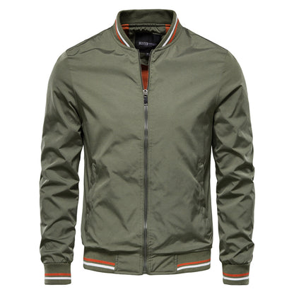 Mäns Bomberjacka Modern Streetwear Casual 0