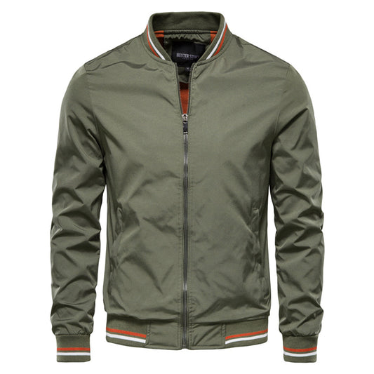 Mäns Bomberjacka Modern Streetwear Casual 0