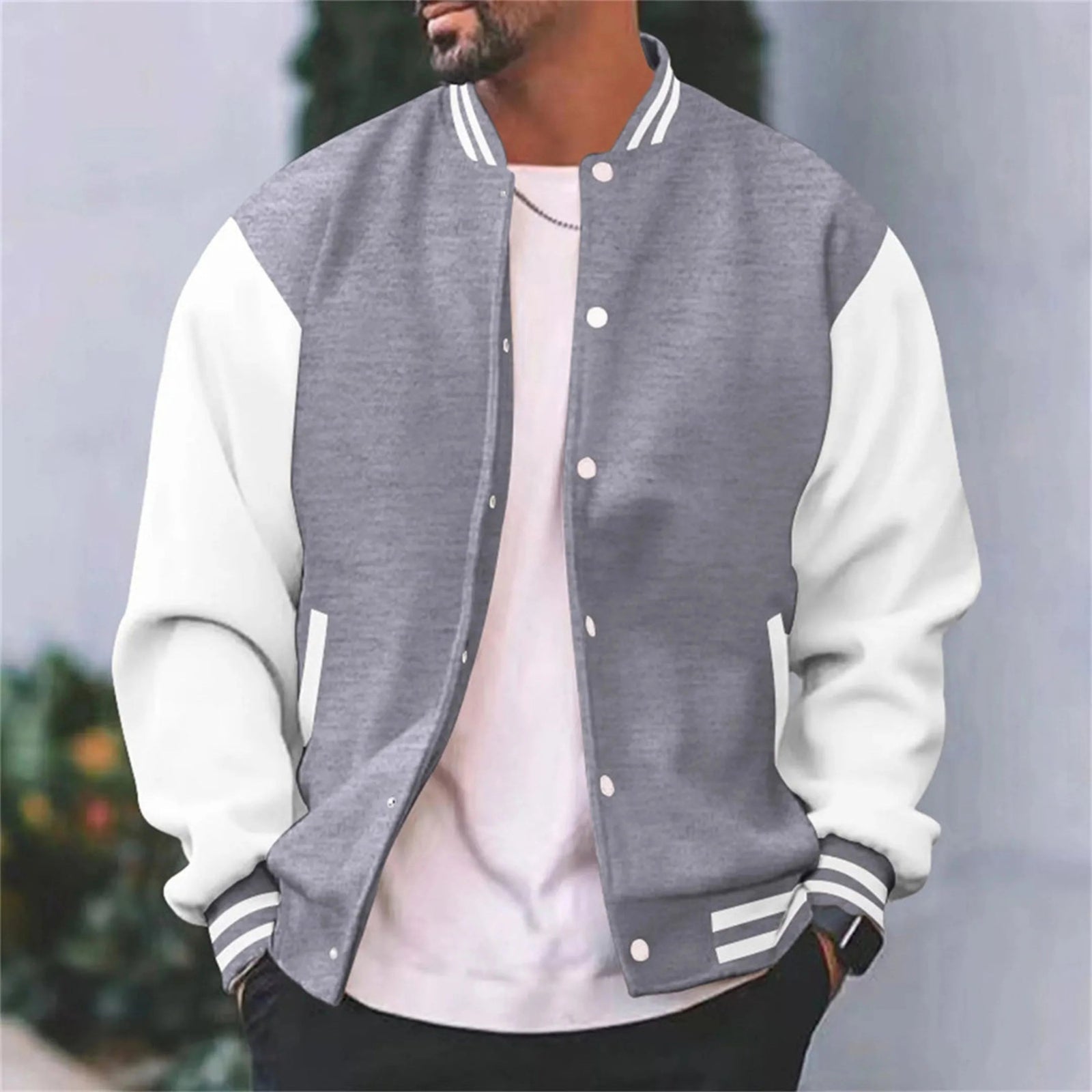 Mäns Bomberjacka Varsity Stil 2