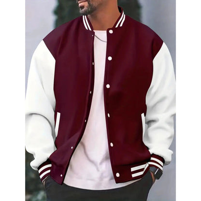 Mäns Bomberjacka Varsity Stil 5