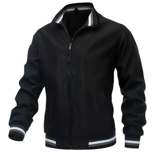 Mäns Bomberjacka Vintage Stil 0