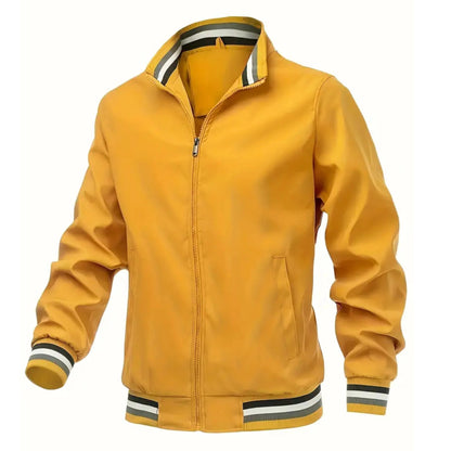 Mäns Bomberjacka Vintage Stil 4