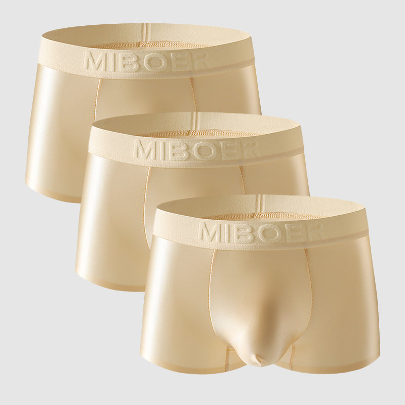 Mäns Boxers i Satin Stilren 3