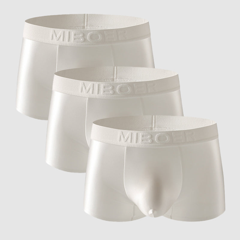 Mäns Boxers i Satin Stilren 4