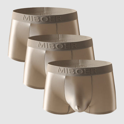 Mäns Boxers i Satin Stilren 5