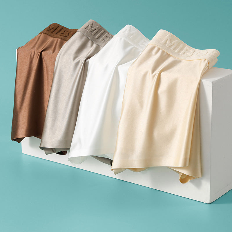 Mäns Boxers i Satin Stilren 6
