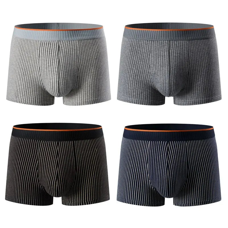 Mäns Boxershorts Ribbad Design 4
