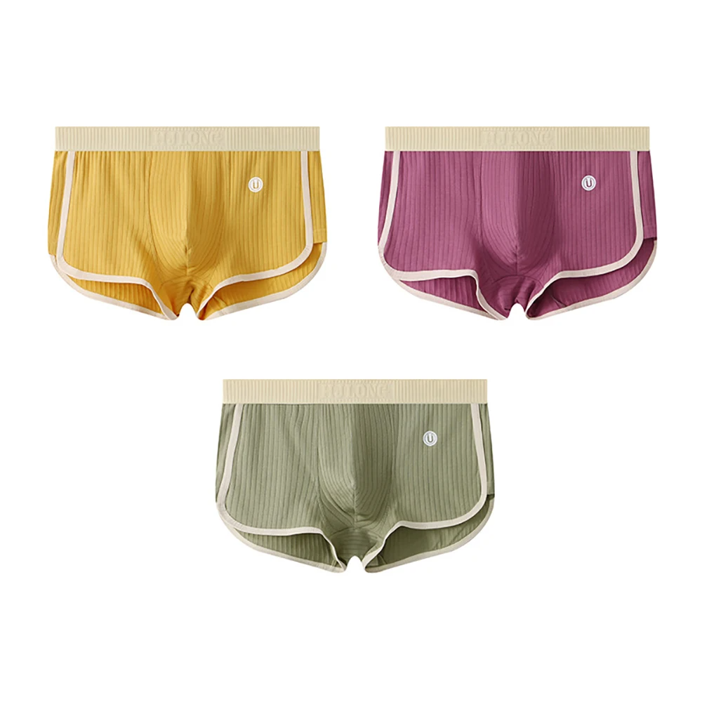 Mäns Boxershorts Set med Ribbad Kontrast 2