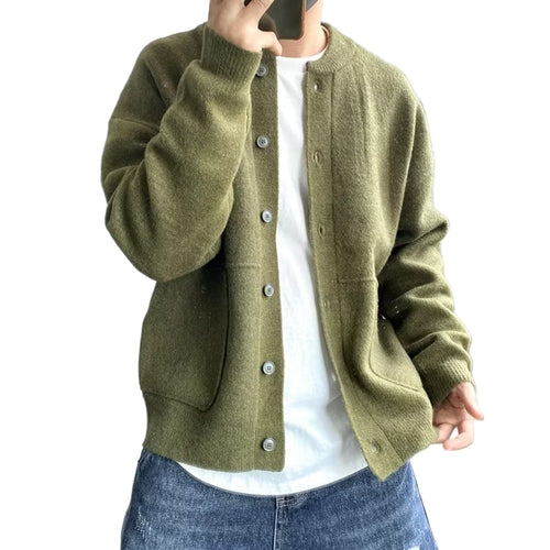 Mäns Cardigan Klassisk Stil 0