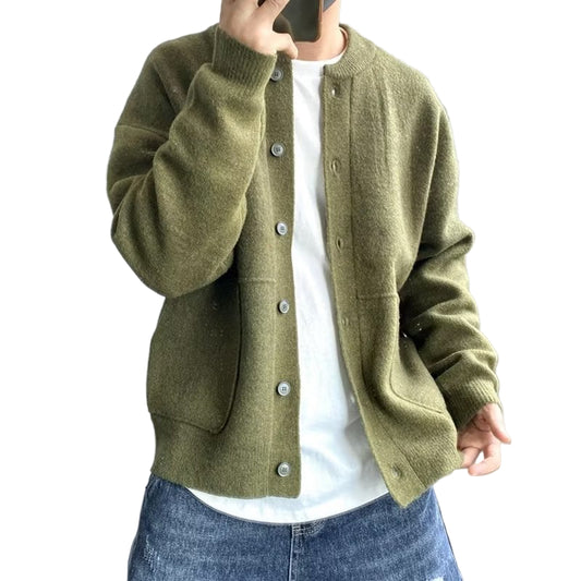 Mäns Cardigan Klassisk Stil 0