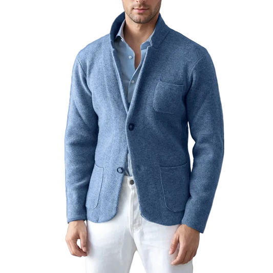Mäns Cardigan Modern Casual Kavajliknande Stil 0