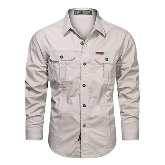 Mäns Cargo-skjorta Urban Stil 0