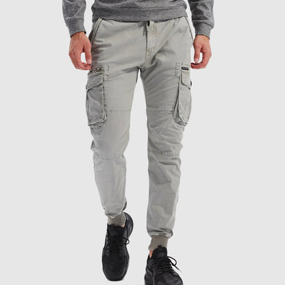 Mäns Cargo Jogger-byxor Slim-Fit Modern Design 2