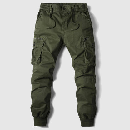 Mäns Cargo Jogger-byxor Slim-Fit Modern Design 5
