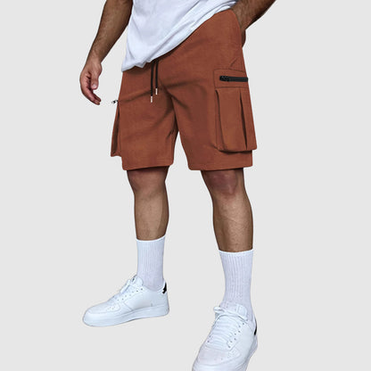 Mäns Cargo Shorts Funktionell Design 4