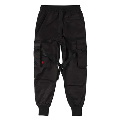 Mäns Cargobyxor Urban Stil Med Funktionella Fickor 5